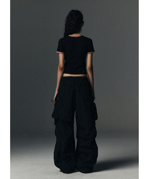 NOT4NERD（ノットフォーナード）の「NOT4NERD/ノットフォーナード/Nylon Big Pocket Parachute Pants（その他パンツ・メンズ・グレー系その他3/ブラック・XL/L/M）」の3枚目の写真