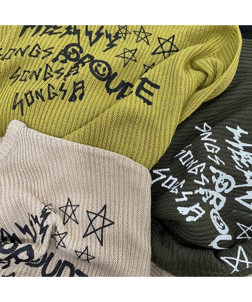 WORLD WIDE LOVE!（ワールドワイドラブ）の「パッチワーク配色ニット（ニット/セーター・レディース・アイボリー/ブラック/マスタード・1）」の13枚目の写真