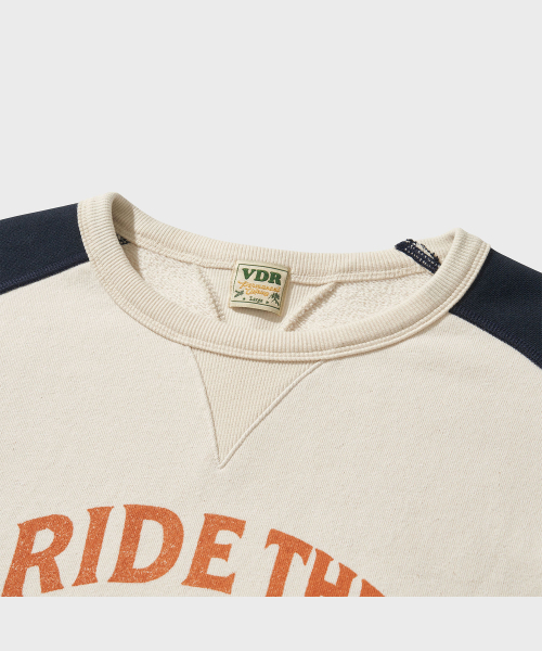 VDR（ブイディアール）の「FRONTIER SWEATSHIRT [Natural Indigo]（スウェット・メンズ・その他・MEDIUM/LARGE/X-LARGE）」の3枚目の写真