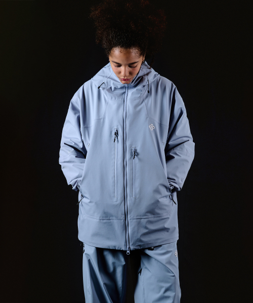 DOLL OUTERWEAR(ドラ アウターウェア)の「2526 3L イボークジャケット スレート 男女共用(ナイロンジャケット・レディース・その他・SMALL/MEDIUM/LARGE/X-LARGE/XX-LARGE)」の7枚目の写真