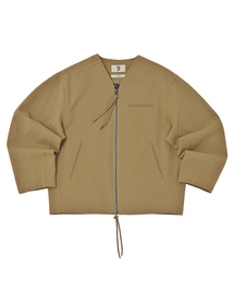 A NOTHING（アナッシング）の「EARTH COTTON Y ZIP-UP JACKET (Beige)（その他アウター）」