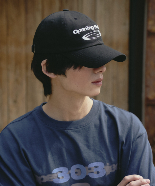 Opening Project（オープニングプロジェクト）の「アイデンティティ ボールキャップ - ブラック（キャップ・レディース・その他・FREE）」の2枚目の写真