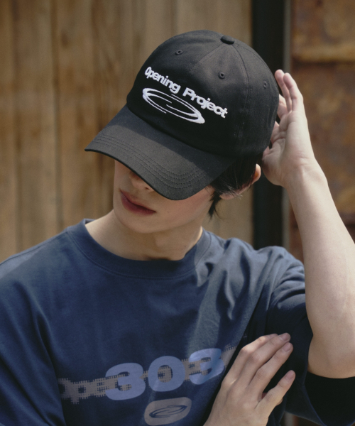 Opening Project（オープニングプロジェクト）の「アイデンティティ ボールキャップ - ブラック（キャップ・レディース・その他・FREE）」の3枚目の写真