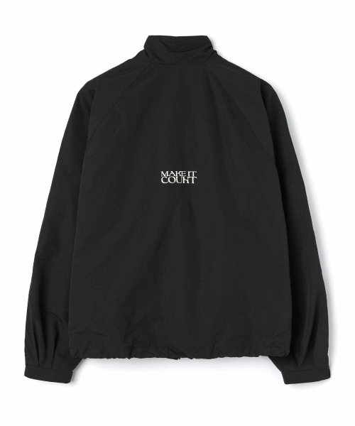 WMC(ダブリューエムシー)の「サイドラインジャンパー_BLACK(ナイロンジャケット・レディース・ブラック・MEDIUM/LARGE/X-LARGE)」の3枚目の写真