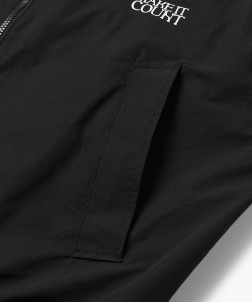 WMC(ダブリューエムシー)の「サイドラインジャンパー_BLACK(ナイロンジャケット・レディース・ブラック・MEDIUM/LARGE/X-LARGE)」の6枚目の写真