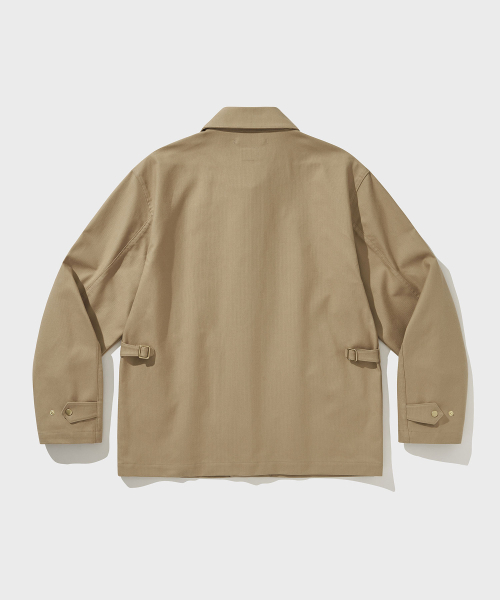VDR（ブイディアール）の「TRACK MECHANIC JACKET [Khaki]（ミリタリージャケット・メンズ・その他・MEDIUM/LARGE/X-LARGE）」の2枚目の写真