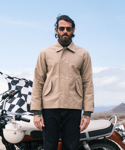 VDR（ブイディアール）の「TRACK MECHANIC JACKET [Khaki]（ミリタリージャケット・メンズ・その他・MEDIUM/LARGE/X-LARGE）」の7枚目の写真