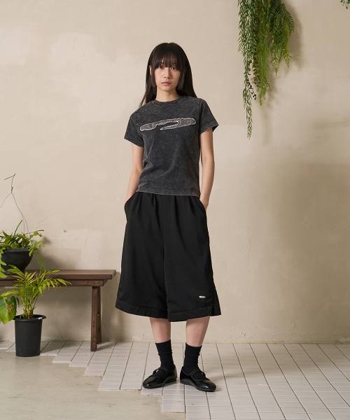 良品】セリーヌ ポロシャツ トリオンフ刺繍 マカダム柄 ブラック系