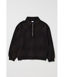 HALF ZIP SWEAT POLO プルオーバー