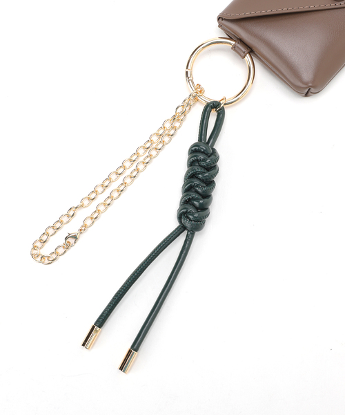 追加》SLOBE ポーチ付きチャーム（キーケース/キーアクセサリー