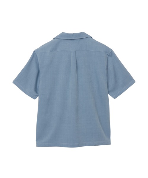 U.S. POLO ASSN.(ユーエスポロアッスン)の「【U.S. POLO ASSN.】ポリトロピカル オープンカラー ショートスリーブ シャツ(シャツ/ブラウス・メンズ・グレー/ブラック/ブルーグレー・M/L)」の12枚目の写真