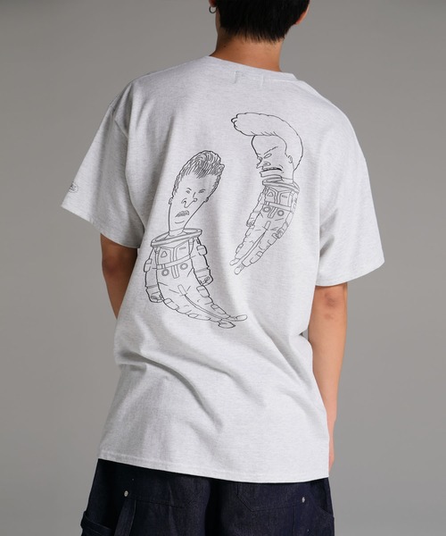 DELUXE(デラックス)の「DELUXE x BEAVIS AND BUTT HEAD SPACE SUCK TEE(Tシャツ/カットソー・メンズ・ブラック/グレー・MEDIUM/LARGE/X-LARGE)」の3枚目の写真