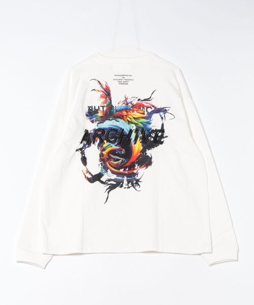 A4A(エーフォーエー)の「A4A/エーフォーエー/LST KUKULCAN(Tシャツ/カットソー・レディース・ホワイト/ブラック・M/L)」の2枚目の写真