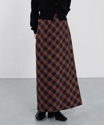 archives | バイアスチェックナロースカート(スカート)