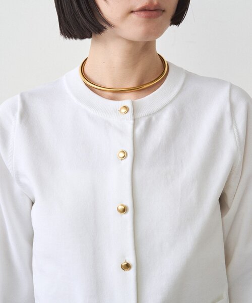 LOUNGEDRESS（ラウンジドレス）の「コンパクトカーデ（カーディガン/ボレロ・レディース・グリーン/ネイビー/ダークブルー/オフホワイト・FREE）」の14枚目の写真