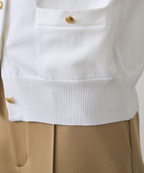 LOUNGEDRESS（ラウンジドレス）の「コンパクトカーデ（カーディガン/ボレロ・レディース・グリーン/ネイビー/ダークブルー/オフホワイト・FREE）」の17枚目の写真