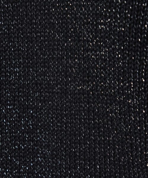 K.T KIYOKO TAKASE（キヨコタカセ）の「プレーティング天竺 シャイニーラメニット（ニット/セーター・レディース・ライトグレー/ブラック系その他・FREE）」の16枚目の写真