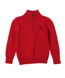 POLO RALPH LAUREN CHILDRENSWEAR | コットン ハーフジップ セーター(ニット/セーター)