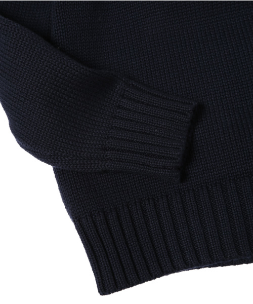 POLO RALPH LAUREN CHILDRENSWEAR(ポロ ラルフ ローレン チルドレンズウェア)の「コットン ハーフジップ セーター(ニット/セーター・キッズ・ネイビー/レッド・7/6)」の5枚目の写真