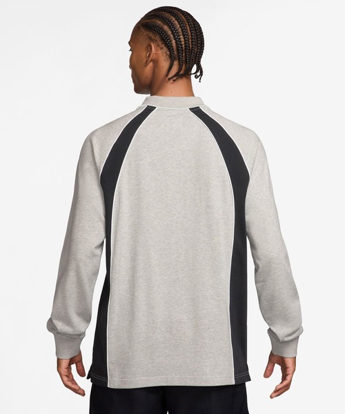 JORDAN BRAND(ジョーダンブランド)の「JORDAN BRAND M J FLT LS POLO JRSY / ジョーダン ブランド FLT L/S ポロ ジャージ / NIKE【SP】(ポロシャツ・メンズ・ブラック/グレー・M/S/XXL/XL/L)」の14枚目の写真