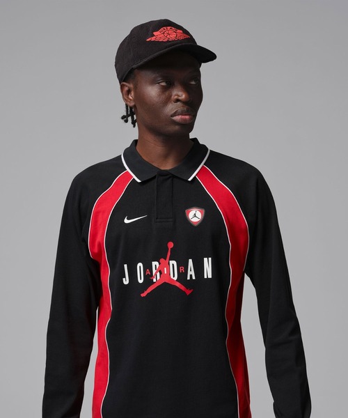 セール】JORDAN BRAND M J FLT LS POLO JRSY / ジョーダン ブランド
