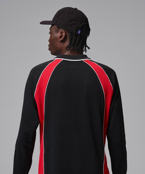 JORDAN BRAND(ジョーダンブランド)の「JORDAN BRAND M J FLT LS POLO JRSY / ジョーダン ブランド FLT L/S ポロ ジャージ / NIKE【SP】(ポロシャツ・メンズ・ブラック/グレー・M/S/XXL/XL/L)」の7枚目の写真