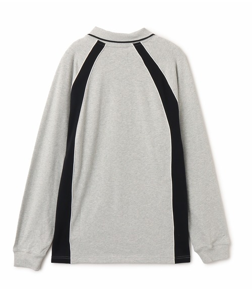 JORDAN BRAND(ジョーダンブランド)の「JORDAN BRAND M J FLT LS POLO JRSY / ジョーダン ブランド FLT L/S ポロ ジャージ / NIKE【SP】(ポロシャツ・メンズ・ブラック/グレー・M/S/XXL/XL/L)」の13枚目の写真