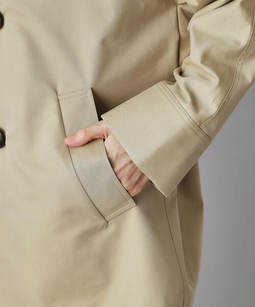 TICCA（ティッカ）の「TICCA（ティッカ）ショートテントトレンチコート（トレンチコート・レディース・ネイビー/ベージュ・00）」の8枚目の写真