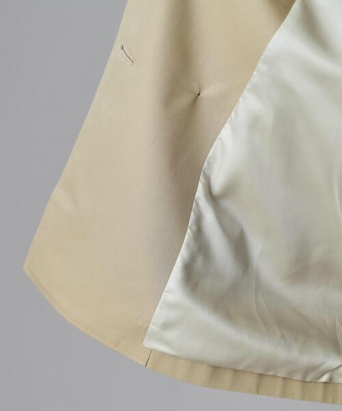 TICCA（ティッカ）の「TICCA（ティッカ）ショートテントトレンチコート（トレンチコート・レディース・ネイビー/ベージュ・00）」の9枚目の写真