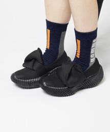 gomme（ゴム）の「メッシュノットスリッポン（スリッポン）」