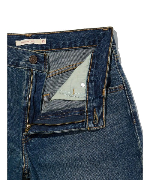 Levi's(リーバイス)の「Levi's/リーバイス BAGGY DAD ジーンズ ショート ダークインディゴ(デニムパンツ・レディース・ダークインディゴブルー・24inch)」の6枚目の写真