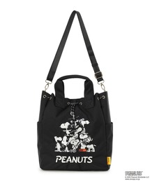 CROSSPLUS ONLINE（クロスプラスオンライン）の「【スヌーピー】刺しゅう巾着トートバック（トートバッグ）」