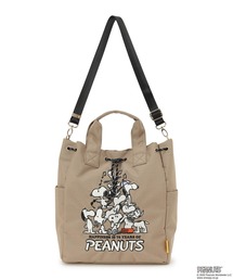 CROSSPLUS ONLINE（クロスプラスオンライン）の「【スヌーピー】刺しゅう巾着トートバック（トートバッグ）」