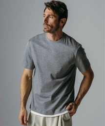 CIRCLEE（サークリー）の「CIRCLEE(サークリー)レイヤード風 クルーネックTシャツ（Tシャツ/カットソー）」