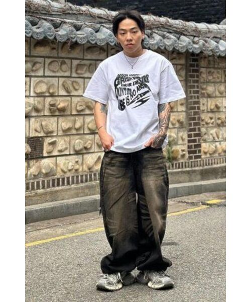 GRISH(グリッシュ)の「ストームブラー ロゴ Tシャツ ホワイト(Tシャツ/カットソー・メンズ・その他・SMALL/MEDIUM/LARGE/X-LARGE)」の2枚目の写真