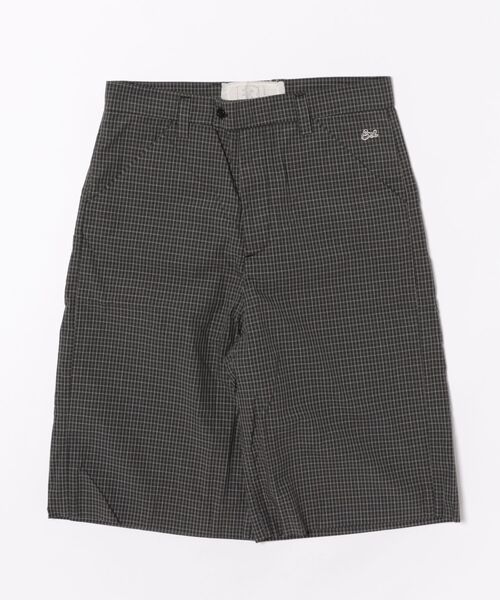 ERL(イーアールエル)の「ERL/イーアールエル TAILORED SHORT(その他パンツ・メンズ・ブラック・S/M)」の1枚目の写真