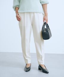 とろみワンタックストレートパンツ 【低身長・小柄女性】（スラックス