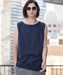 CAMBIO(�J���r�I)��mta597- Cool Touch USA Cotton Sleeveless Cut sew �^���N�g�b�v(AI-261-002)(�^���N�g�b�v)