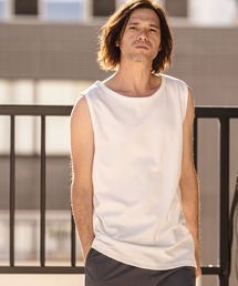 CAMBIO | mta597- Cool Touch USA Cotton Sleeveless Cut sew タンクトップ(AI-261-002)(タンクトップ)