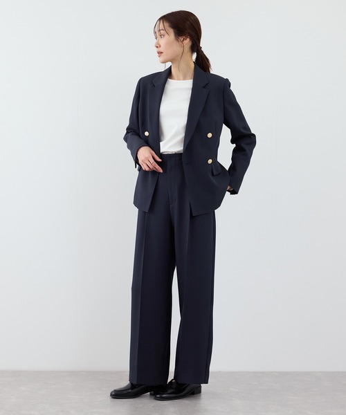 セール】クリアツイルワイドパンツ/セレモニー・セットアップ対応