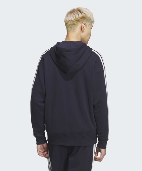 エッセンシャルズ プラス ルーズフィット スリーストライプス フレンチ