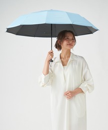 estaa（エスタ）の「遮光100％ 耐風 超軽量 晴雨兼用 折りたたみ日傘 "タフワイドリブ 12本骨" マジカルテックプロテクション（折りたたみ傘）」