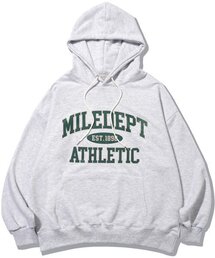 MILE DEPT SWEAT HOODIE [OATMEAL]