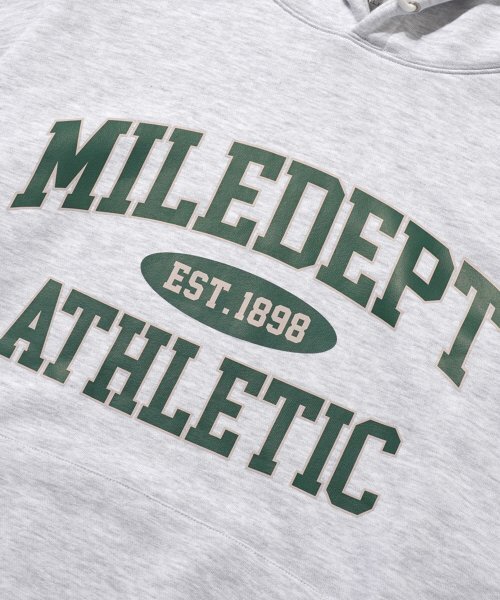 THE MILE（ザマイル）の「MILE DEPT SWEAT HOODIE [OATMEAL]（パーカー・メンズ・その他・L/S/XL/M）」の7枚目の写真