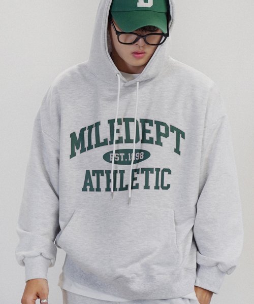 THE MILE（ザマイル）の「MILE DEPT SWEAT HOODIE [OATMEAL]（パーカー・メンズ・その他・L/S/XL/M）」の4枚目の写真