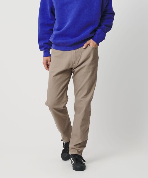 BEAUTY&YOUTH UNITED ARROWS(ビューティーアンドユースユナイテッドアローズ)の「ストレッチ カツラギ 5ポケット スリムパンツ NO.1(その他パンツ・メンズ・ブラック/ベージュ/ライトグレー・32inch/34inch/30inch/28inch)」の3枚目の写真