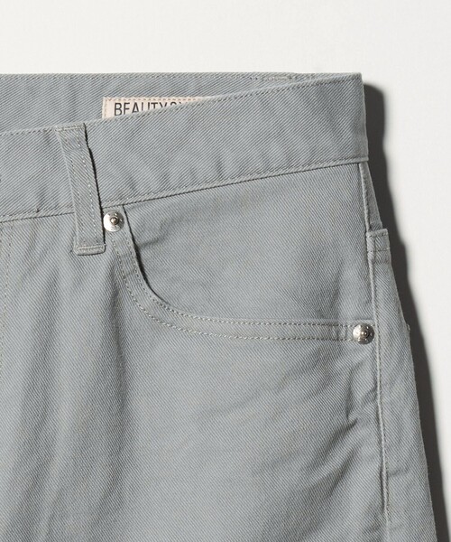 BEAUTY&YOUTH UNITED ARROWS(ビューティーアンドユースユナイテッドアローズ)の「ストレッチ カツラギ 5ポケット スリムパンツ NO.1(その他パンツ・メンズ・ブラック/ベージュ/ライトグレー・32inch/34inch/30inch/28inch)」の16枚目の写真