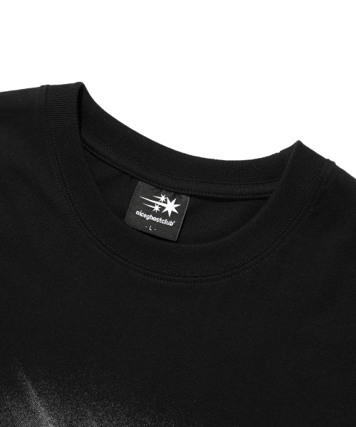 NICE GHOST CLUB(ナイスゴーストクラブ)の「MOVING SYMBOL TEE_BLACK(NG2EMUT522A)(Tシャツ/カットソー・レディース・ブラック・S/M/L)」の4枚目の写真