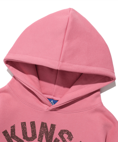 ISTKUNST(イストクンスト)の「KUNST HOODIE_PINK(IK2FSMM409A)(パーカー・レディース・ピンク・L/S/M)」の3枚目の写真