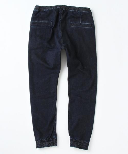 MONKEY TIME（モンキータイム）の「＜monkey time＞∴ デニム スキニー ジョガーパンツ◆（デニムパンツ・メンズ・ブラック/ネイビー/ライトブルー/ダークグレー・MEDIUM/LARGE/SMALL/X-LARGE）」の6枚目の写真
